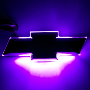 Picture of Oracle Illuminated Bowtie - Silver Ice Metallic - Dual Intensity - UV-Purple