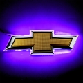 Picture of Oracle 14-15 Chevrolet Camaro Illuminated Bowtie - UV-Purple