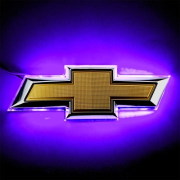 Picture of Oracle 14-15 Chevrolet Camaro Illuminated Bowtie - UV-Purple