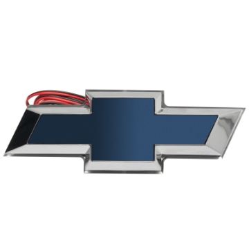 Picture of Oracle Illuminated Bowtie - Imperial Blue Metallic - White