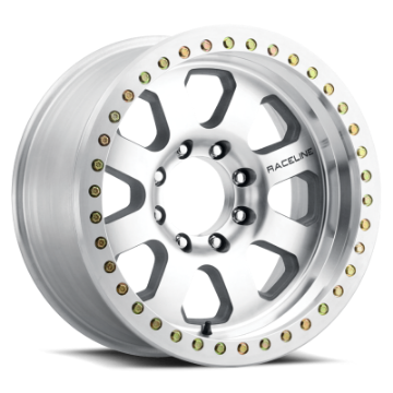 Picture of Raceline RT260M Avenger 20x10in - 8x170 BP - -25mm Offset - 130-81mm Bore - Machined Beadlock Wheel