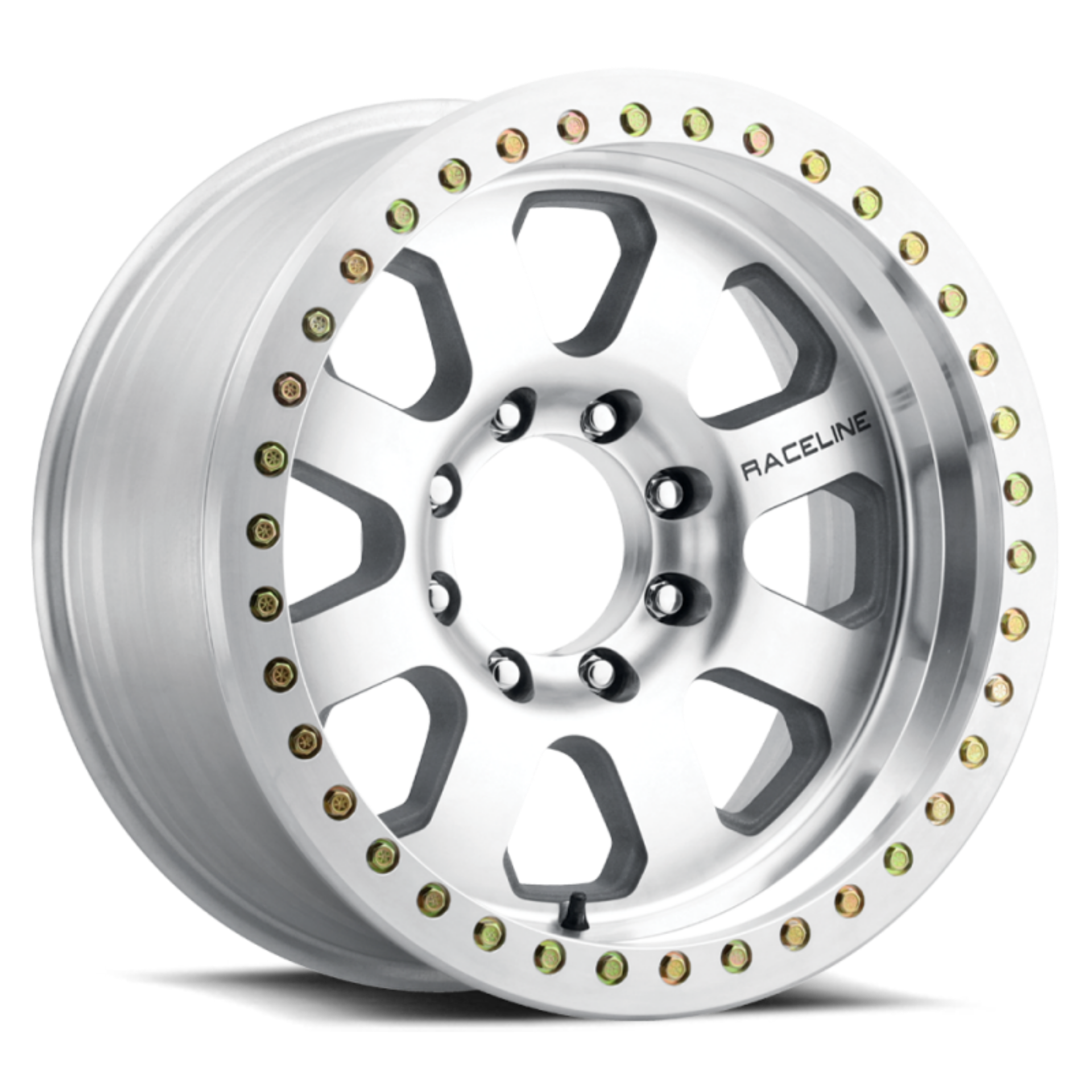 Picture of Raceline RT260M Avenger 20x10in - 5x127 BP - -12mm Offset - 83-82mm Bore - Machined Beadlock Wheel