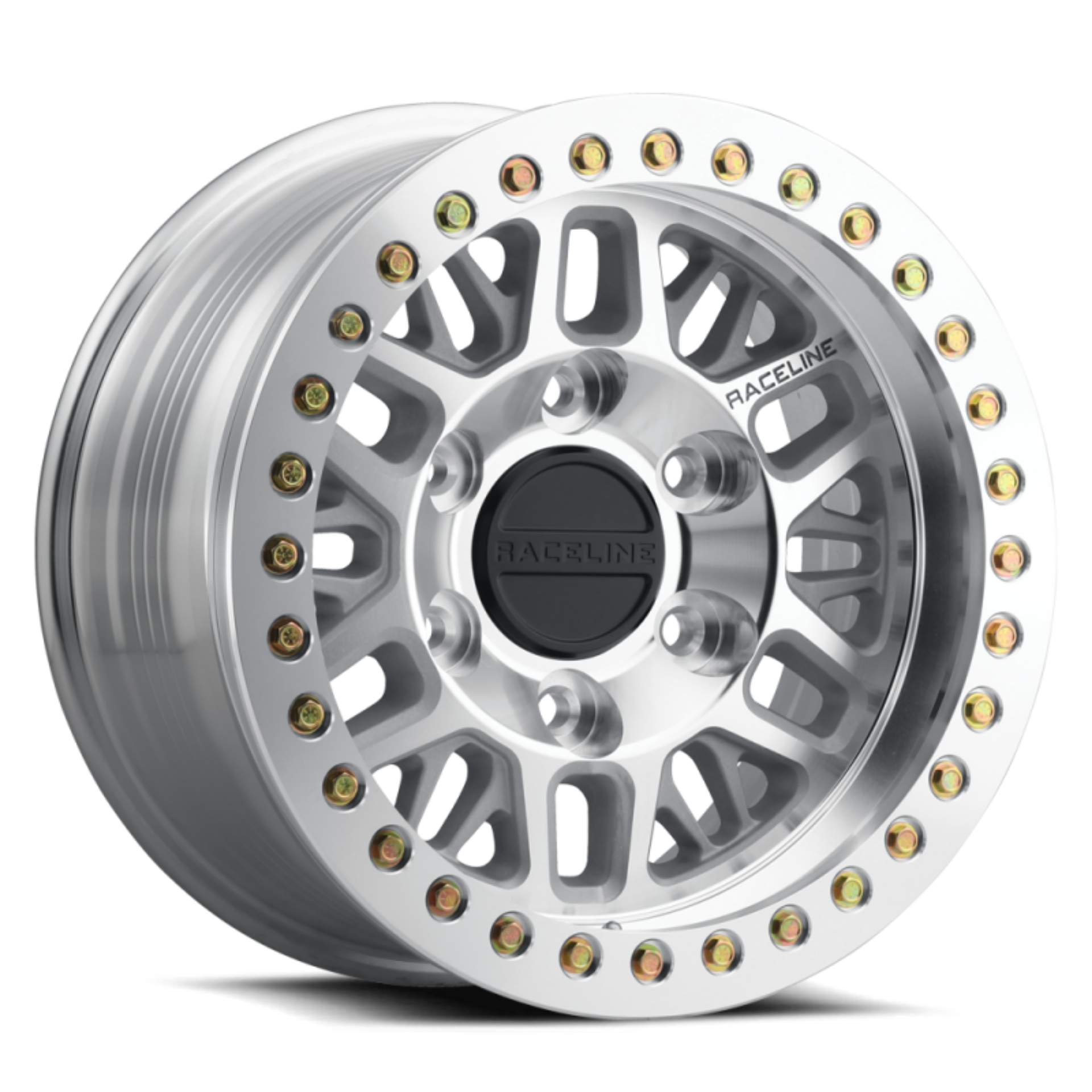 Picture of Raceline RT951M Ryno 17x9in - 5x139-7 BP - -12mm Offset - 108mm Bore - Machined Beadlock Wheel