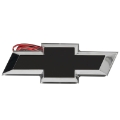 Picture of Oracle 14-15 Chevrolet Camaro Illuminated Bowtie - Dual Intensity - Flat Black - Blue