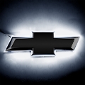 Picture of Oracle 14-15 Chevrolet Camaro Illuminated Bowtie - Flat Black - White