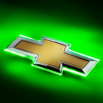 Picture of Oracle 16-19 Chevrolet Camaro Illuminated Bowtie - Green