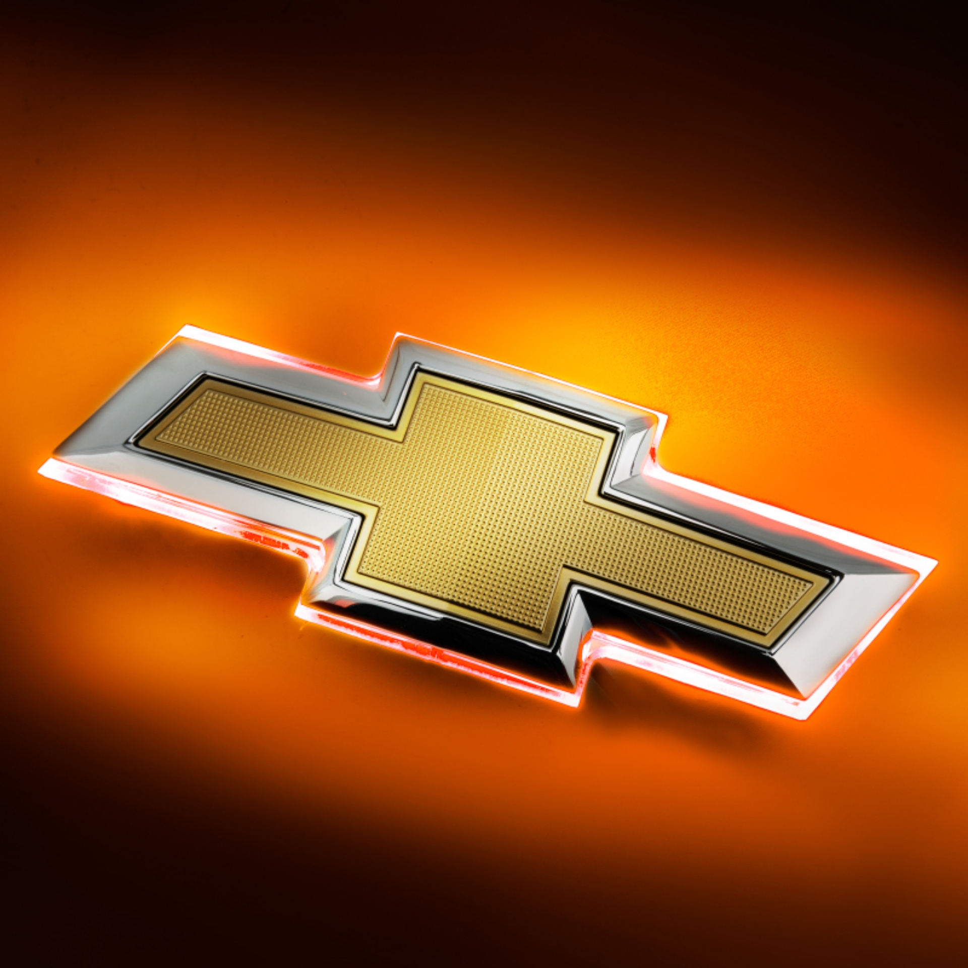 Picture of Oracle 16-19 Chevrolet Camaro Illuminated Bowtie - Amber