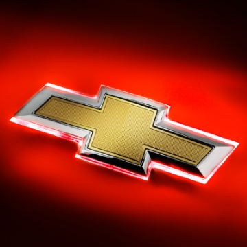 Picture of Oracle 16-19 Chevrolet Camaro Illuminated Bowtie - Dual Intensity - Red