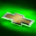 Picture of Oracle 16-19 Chevrolet Camaro Illuminated Bowtie - Dual Intensity - Green