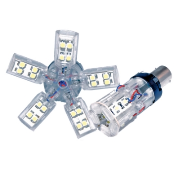 Picture of Oracle 1156 15 SMD 3 Chip Spider Bulb Single - Cool White