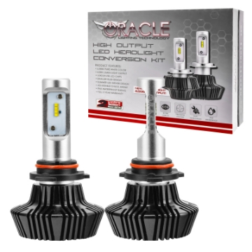 Picture of Oracle 9006 4000 Lumen LED Headlight Bulbs Pair - 6000K