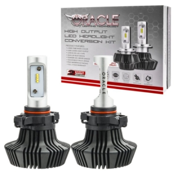 Picture of Oracle 52 4000 Lumen LED Headlight Bulbs Pair - 6000K