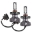 Picture of Oracle PSX24W - S3 LED Headlight Bulb Conversion Kit - 6000K