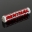 Picture of Renthal SX Pad 10 in- - White- Red