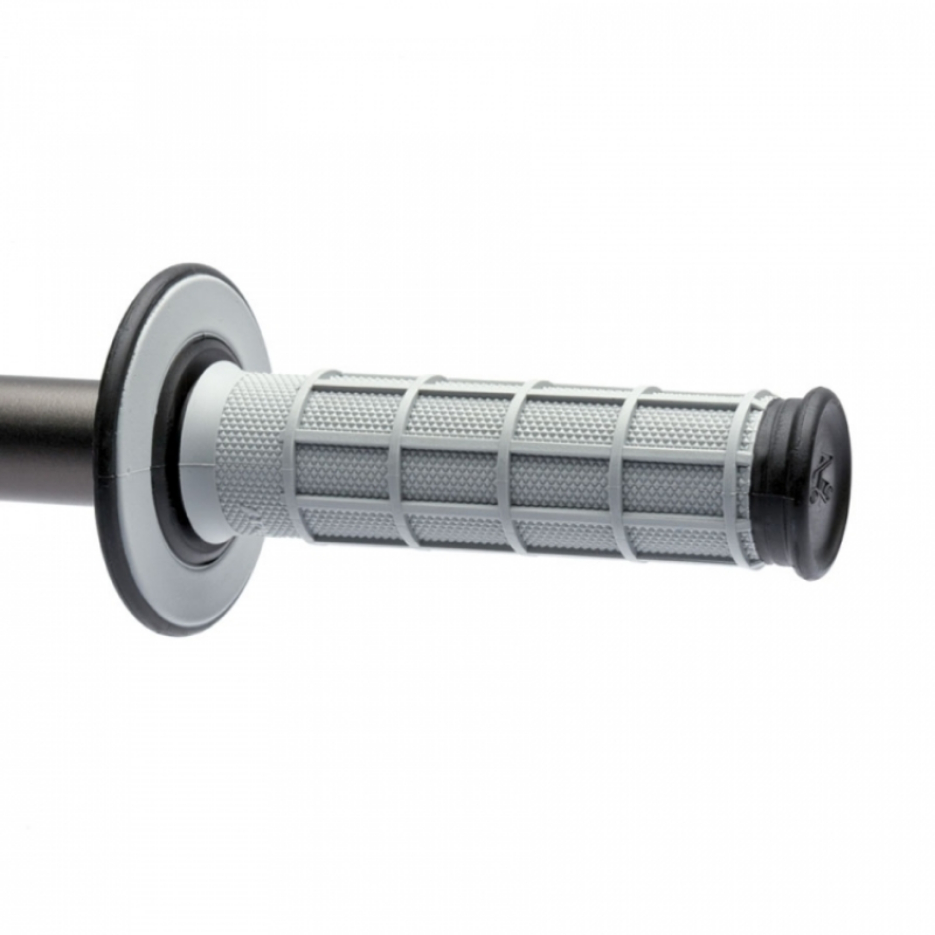 Picture of Renthal MX Dual Compound Grips Full Waffle - Grey- Black