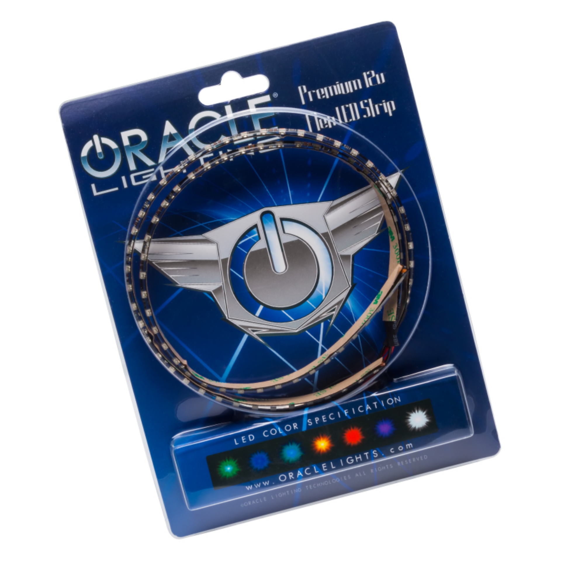 Picture of Oracle Pair 15in LED Strips Retail Pack - Green