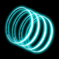 Picture of Oracle LED Illuminated Wheel Rings - Aqua