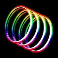 Picture of Oracle LED Illuminated Wheel Rings - ColorSHIFT No Remote - ColorSHIFT No Remote