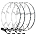 Picture of Oracle LED Illuminated Wheel Rings - Double LED - Red