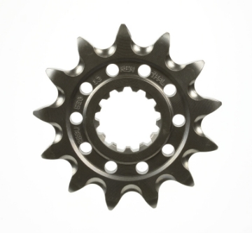 Picture of Renthal 13-22 Suzuki RM-Z 450 Front Ultralight Grooved Sprocket - 520-14P Teeth