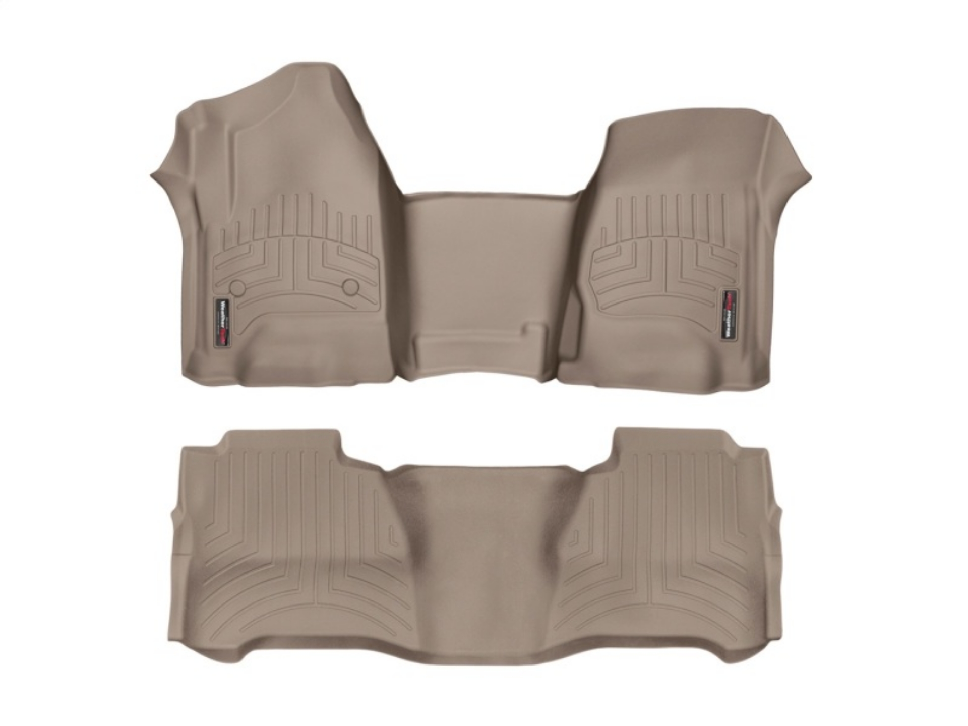 Picture of  WeatherTech 2016+ Toyota Prius Front and Rear FloorLiner - Tan