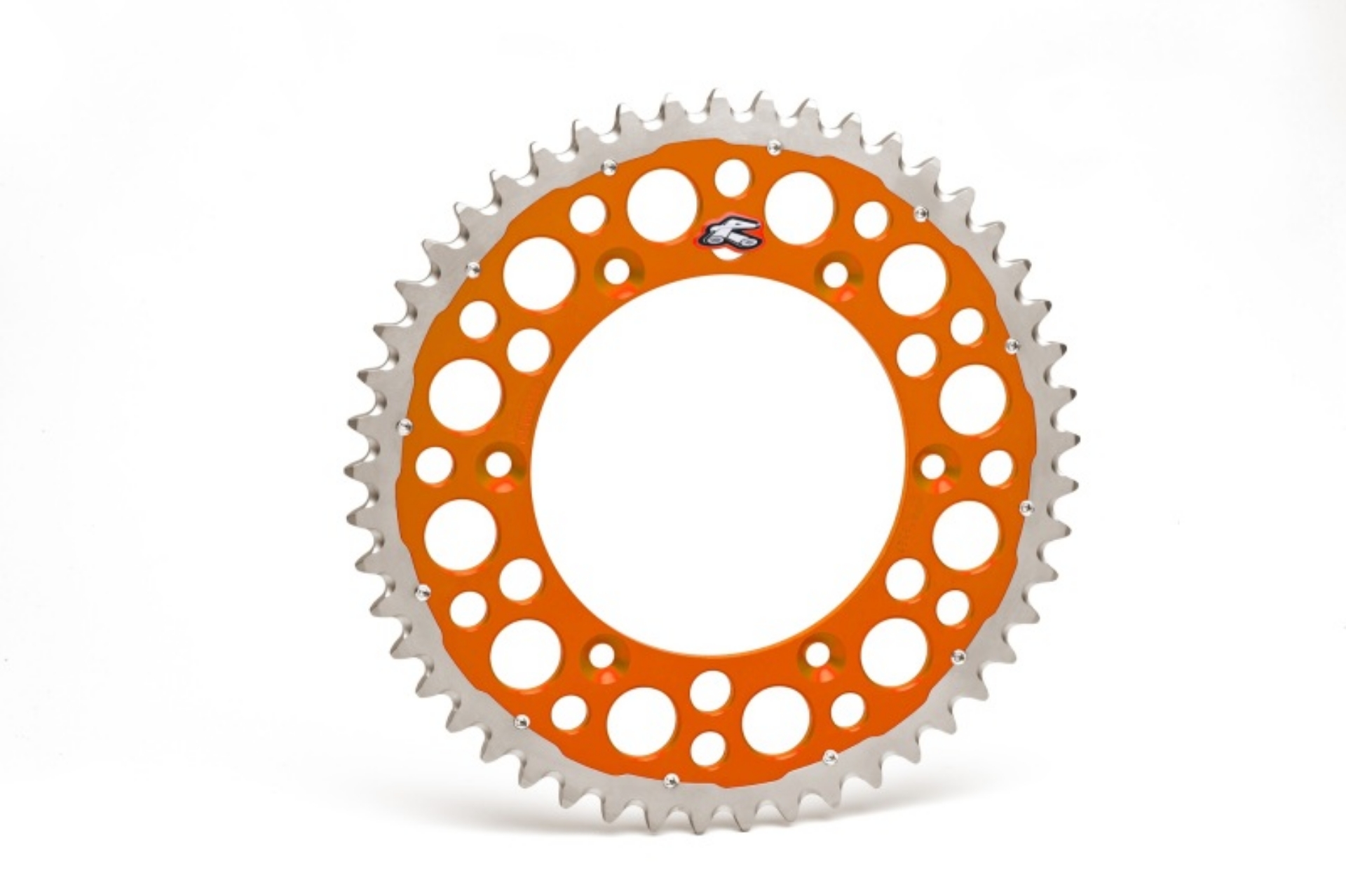 Picture of Renthal 16-17 KTM 250 EXC- 300 EXC Rear Twinring - Orange 520-50P Teeth