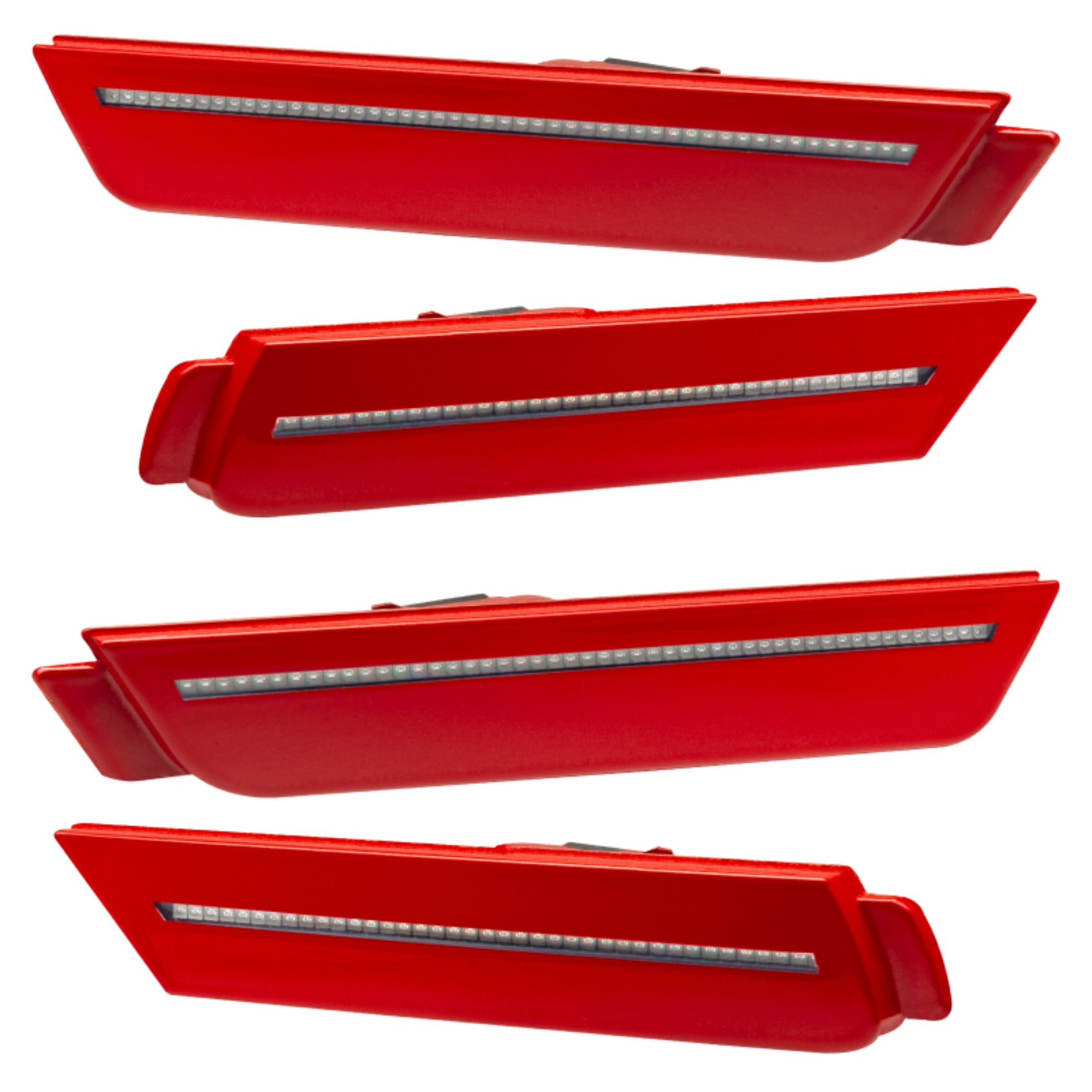 Picture of Oracle 10-15 Chevrolet Camaro Concept Sidemarker Set - Clear - Red Hot G7C