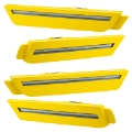 Picture of Oracle 10-15 Chevrolet Camaro Concept Sidemarker Set - Clear - Lemon Peel Yellow G7D