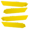 Picture of Oracle 10-15 Chevrolet Camaro Concept Sidemarker Set - Ghosted - Lemon Peel Yellow G7D