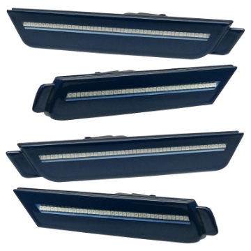 Picture of Oracle 10-15 Chevy Camaro Concept Sidemarker Set - Clear - Imperial Blue Metallic GAP