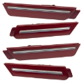 Picture of Oracle 10-15 Chevrolet Camaro Concept Sidemarker Set - Clear - Red Jewel Tint Coat GAQ