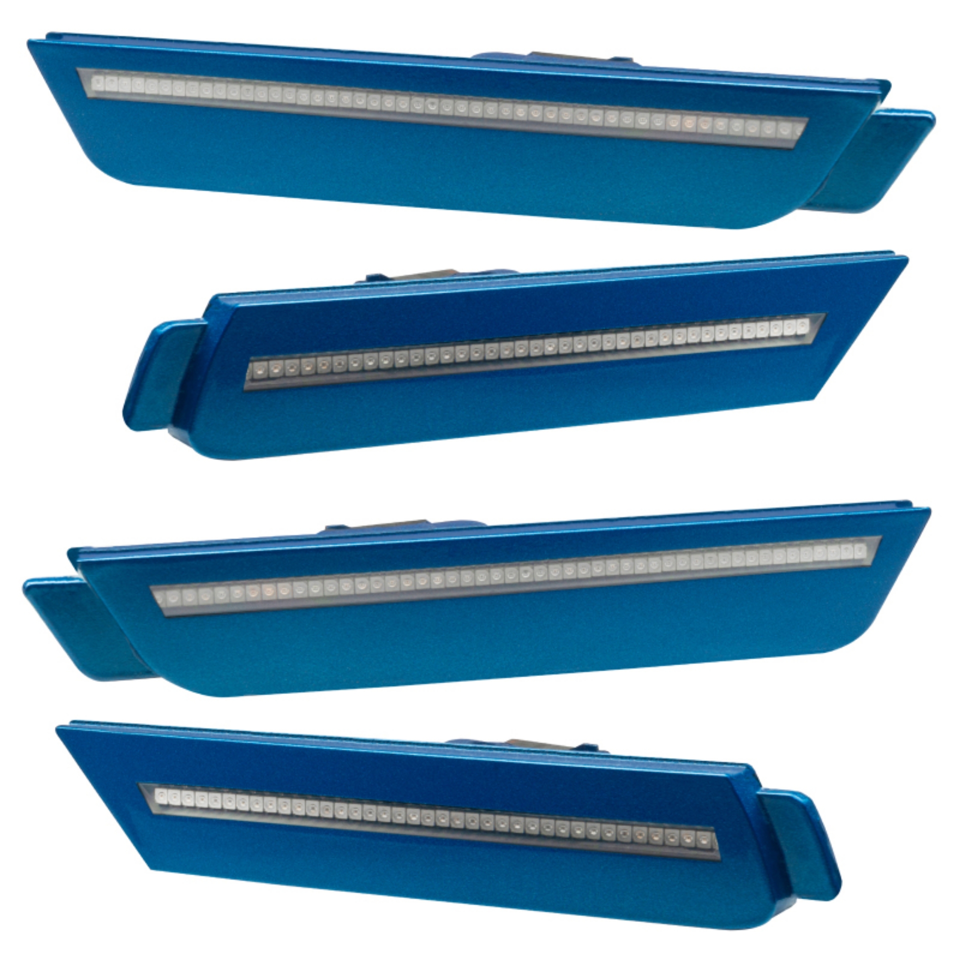 Picture of Oracle 10-15 Chevrolet Camaro Concept Sidemarker Set - Clear - Aqua Blue Metallic GBD