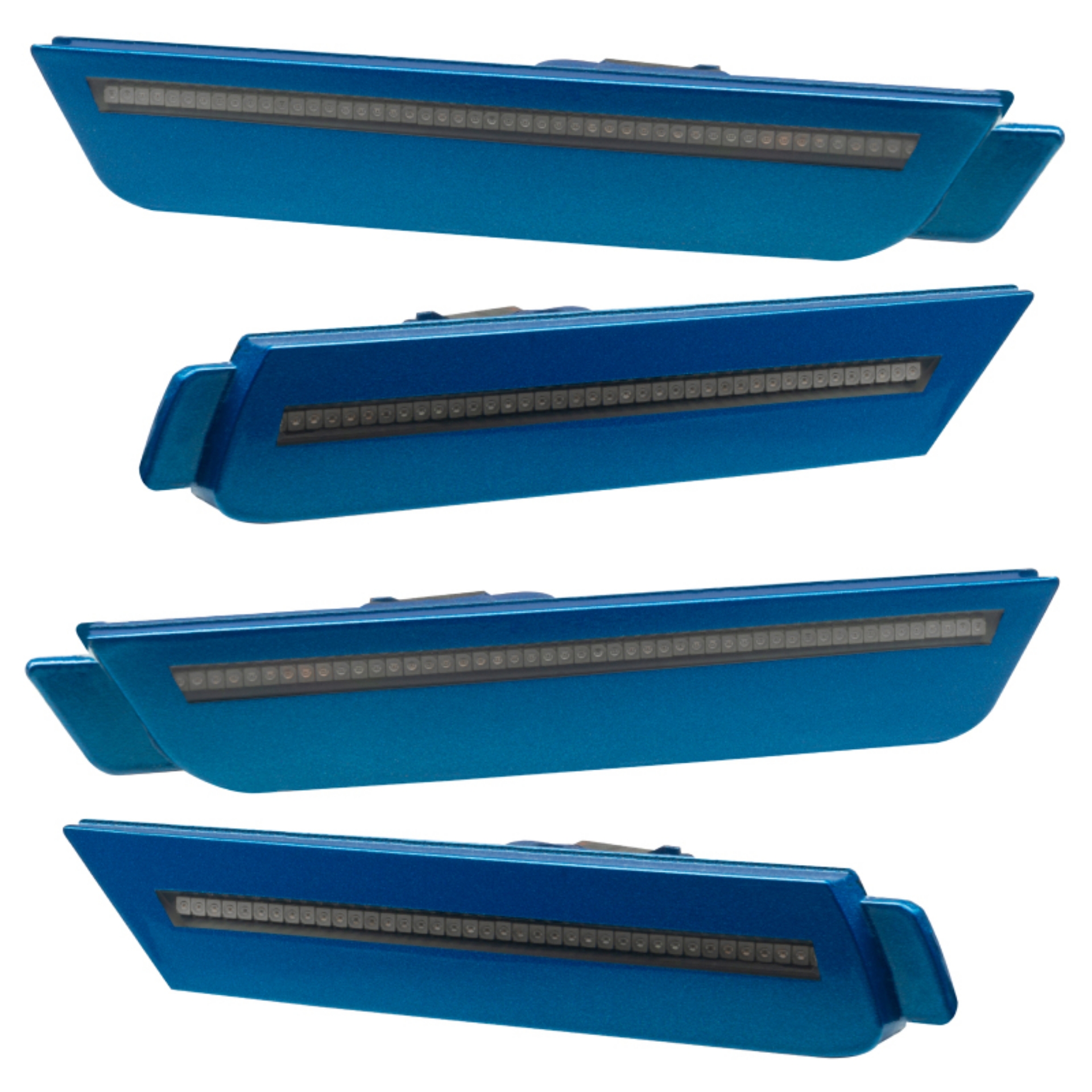 Picture of Oracle 10-15 Chevrolet Camaro Concept Sidemarker Set - Tinted - Aqua Blue Metallic GBD