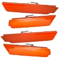 Picture of Oracle 10-15 Chevy Camaro Concept Sidemarker Set - Ghosted - Inferno Orange Metallic GCR
