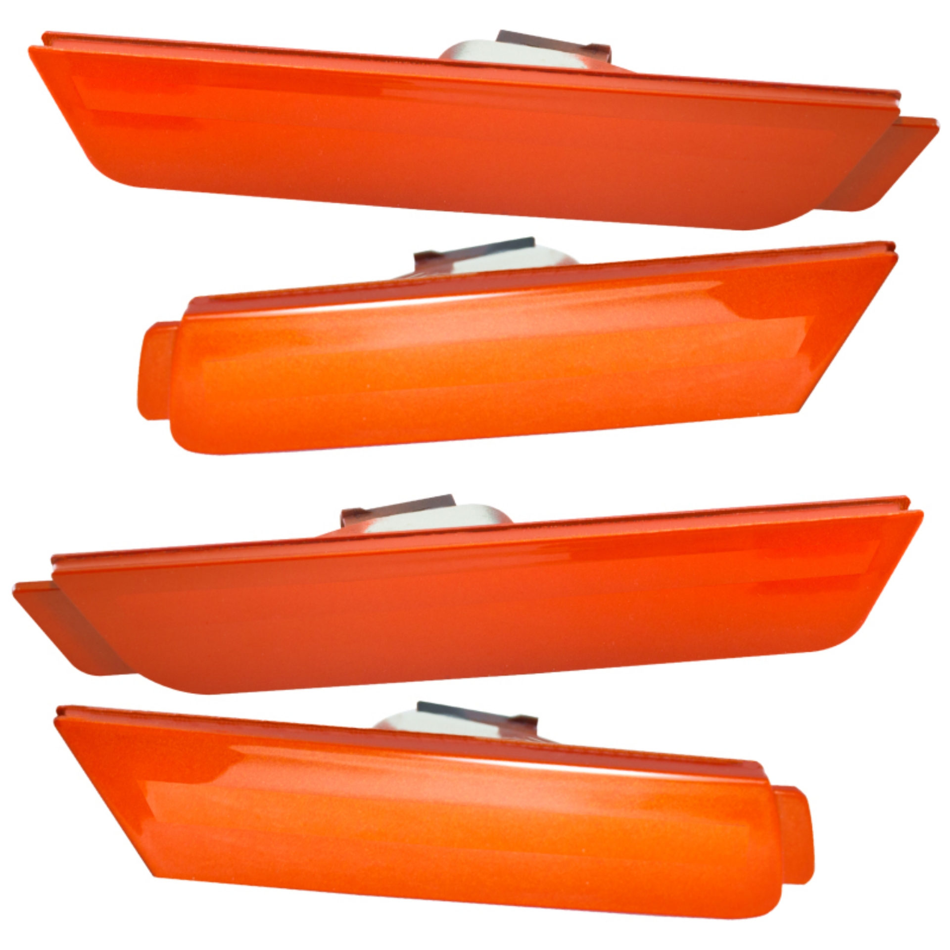 Picture of Oracle 10-15 Chevy Camaro Concept Sidemarker Set - Ghosted - Inferno Orange Metallic GCR