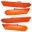 Picture of Oracle 10-15 Chevy Camaro Concept Sidemarker Set - Ghosted - Inferno Orange Metallic GCR