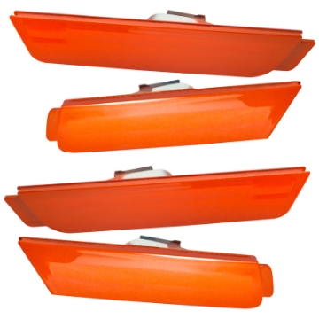 Picture of Oracle 10-15 Chevy Camaro Concept Sidemarker Set - Ghosted - Inferno Orange Metallic GCR