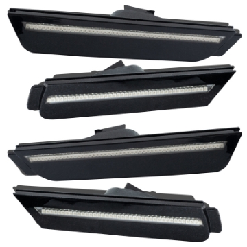 Picture of Oracle 10-15 Chevrolet Camaro Concept Sidemarker Set - Clear - Ashen Grey GLJ