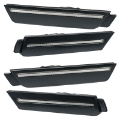 Picture of Oracle 10-15 Chevrolet Camaro Concept Sidemarker Set - Clear - Cyber Grey Metallic GVB