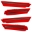 Picture of Oracle 10-15 Chevrolet Camaro Concept Sidemarker Set - Tinted - Pull Me Over Red WA130X