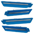 Picture of Oracle 10-15 Chevrolet Camaro Concept Sidemarker Set - Clear - Kinetic Blue WA7S