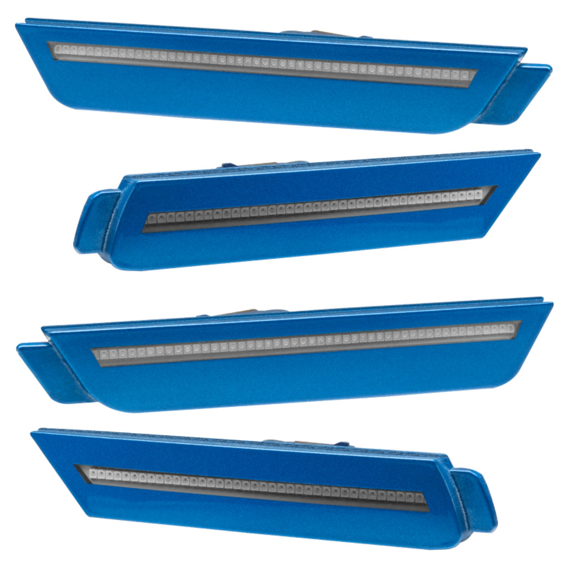 Picture of Oracle 10-15 Chevrolet Camaro Concept Sidemarker Set - Clear - Kinetic Blue WA7S