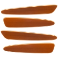 Picture of Oracle 05-13 Chevrolet Corvette C6 Concept Sidemarker Set - Ghosted - Atomic Orange 418P