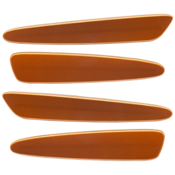 Picture of Oracle 05-13 Chevrolet Corvette C6 Concept Sidemarker Set - Ghosted - Atomic Orange 418P