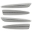 Picture of Oracle 05-13 Chevy Corvette C6 Concept Sidemarker Set Clear - Light Tarnished Silver Metallic 67U