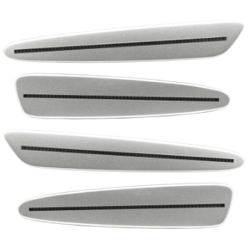 Picture of Oracle 05-13 Chevy Corvette C6 Concept Sidemarker Set Tinted - Light Tarnished Silver Metallic 67U