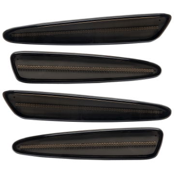 Picture of Oracle 05-13 Chevy Corvette C6 Concept Sidemarker Set - Tinted - Switchblade Silver Metallic GAN