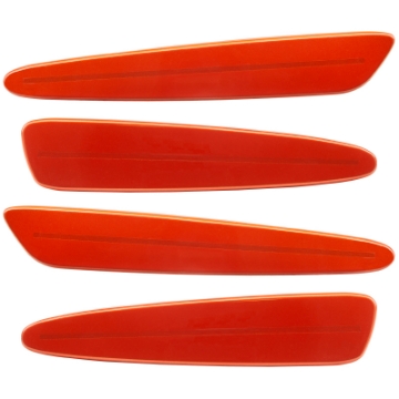 Picture of Oracle 05-13 Chevy Corvette C6 Concept Sidemarker Set - Ghosted - Inferno Orange Metallic GCR