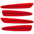 Picture of Oracle 05-13 Chevrolet Corvette C6 Concept Sidemarker Set - Tinted - Torch Red GKZ