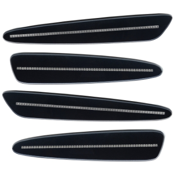 Picture of Oracle 05-13 Chevy Corvette C6 Concept Sidemarker Set - Clear - Night Race Blue Metallic GX8